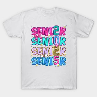 Senior 2025 Class of 2025 Graduation College High School T-Shirt